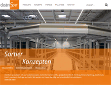 Tablet Screenshot of distrisort.de
